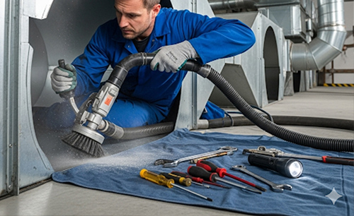 Industrial Air Duct Cleaning Service