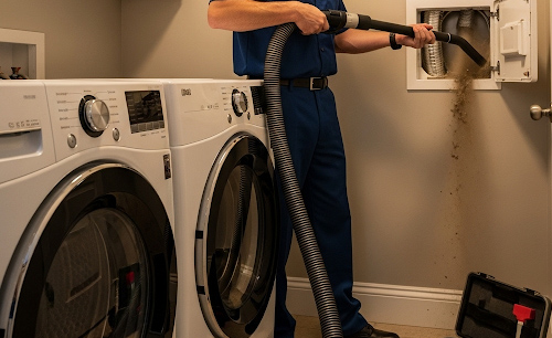 In-wall air duct cleaning