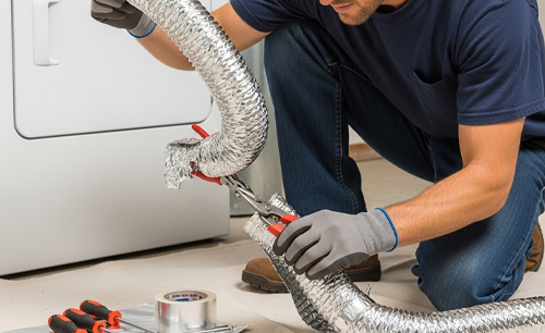 Residential Laundry Duct Replacement